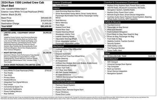 2024 RAM 1500 Limited