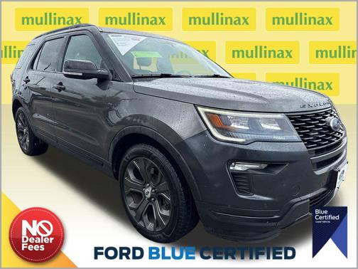 MAGNETIC METALLIC 2018 Ford Explorer Sport