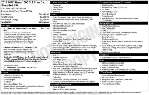 2017 GMC Sierra 1500 SLT