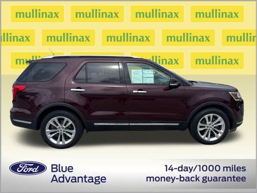 BURGUNDY VELVET MET TINT CC 2018 Ford Explorer Limited