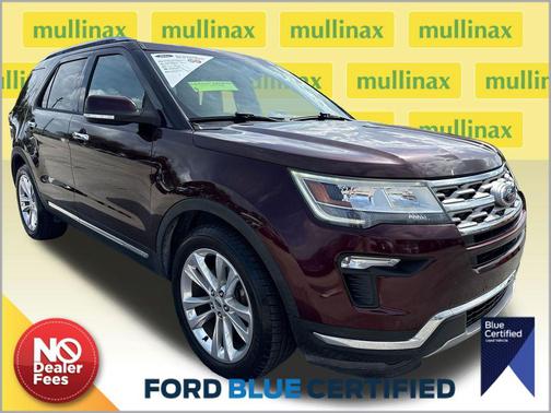 BURGUNDY VELVET MET TINT CC 2018 Ford Explorer Limited