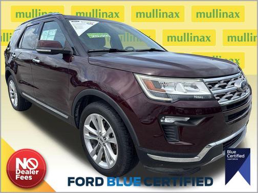 BURGUNDY VELVET MET TINT CC 2018 Ford Explorer Limited