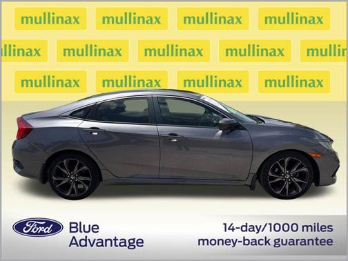 Modern Steel Metallic 2019 Honda Civic Sport