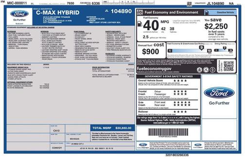 2018 Ford C-Max Hybrid Titanium
