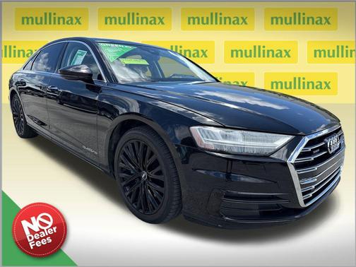 Mythos Black Metallic 2019 Audi A8 55