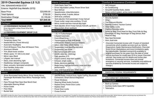 2019 Chevrolet Equinox LS