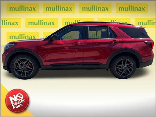 Rapid Red Metallic Tinted Clearcoat 2026 Ford Explorer ST