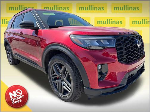 Rapid Red Metallic Tinted Clearcoat 2026 Ford Explorer ST