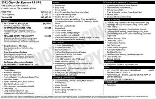 2022 Chevrolet Equinox FWD RS