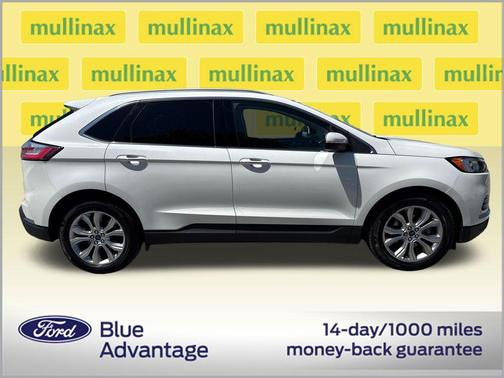 STAR WHITE 2020 Ford Edge Titanium