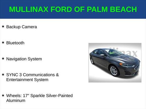 2019 Ford Fusion Hybrid SEL