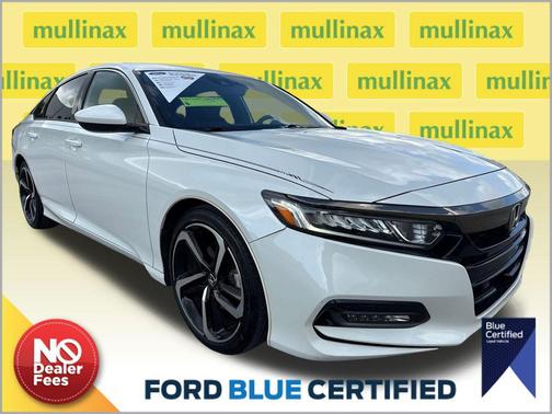 Platinum White Pearl 2019 Honda Accord Sport