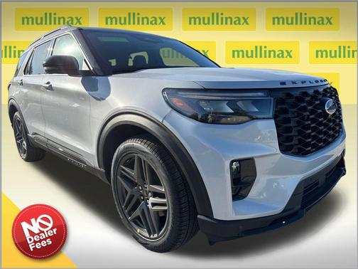 Space White Metallic 2026 Ford Explorer ST