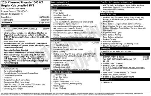 2024 Chevrolet Silverado 1500 WT