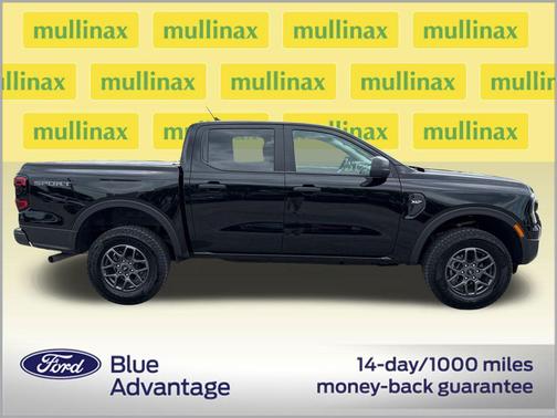 SHADOW BLACK 2025 Ford Ranger XLT