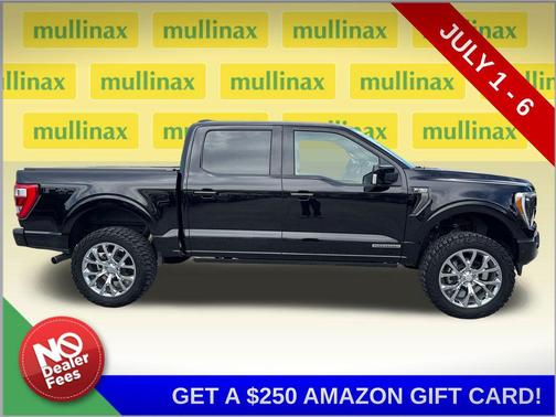 Agate Black Metallic 2021 Ford F-150 Lariat