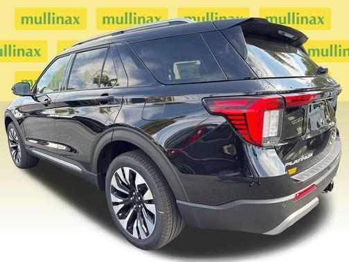 Agate Black Metallic 2026 Ford Explorer Platinum