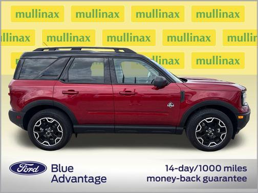 RUBY RED METALLIC TC 2025 Ford Bronco Sport Outer Banks