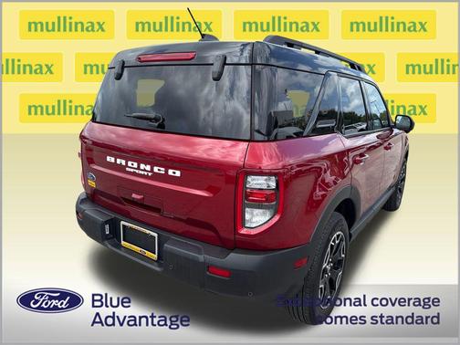 RUBY RED METALLIC TC 2025 Ford Bronco Sport Outer Banks