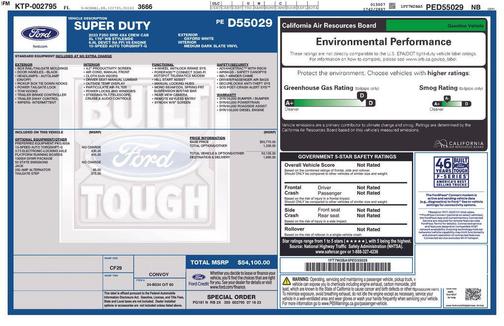 OXFORD WHITE 2023 Ford F-250 XL