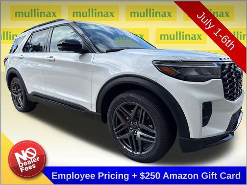 STAR WHITE MET TRI-COAT 2026 Ford Explorer ST
