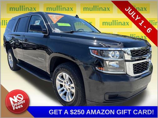 Black 2018 Chevrolet Tahoe LS