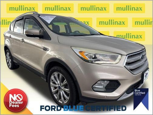 WHITE GOLD METALLIC 2018 Ford Escape Titanium