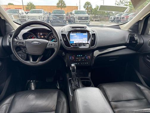 WHITE GOLD METALLIC 2018 Ford Escape Titanium