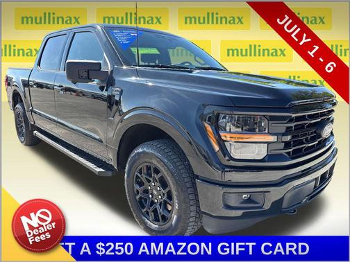 AGATE BLACK METALLIC 2024 Ford F-150 XLT