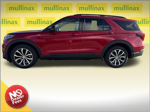 Rapid Red Metallic Tinted Clearcoat 2026 Ford Explorer ST-Line