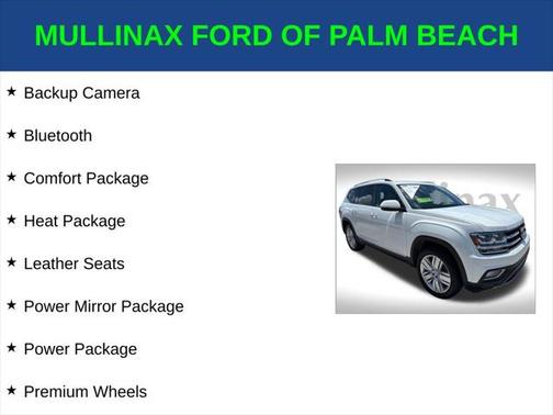 2019 Volkswagen Atlas 3.6L SEL
