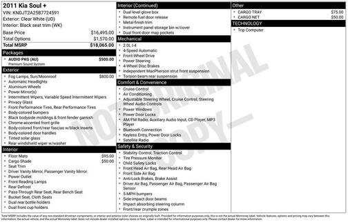 2011 Kia Soul +