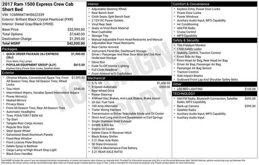 2017 RAM 1500 Express