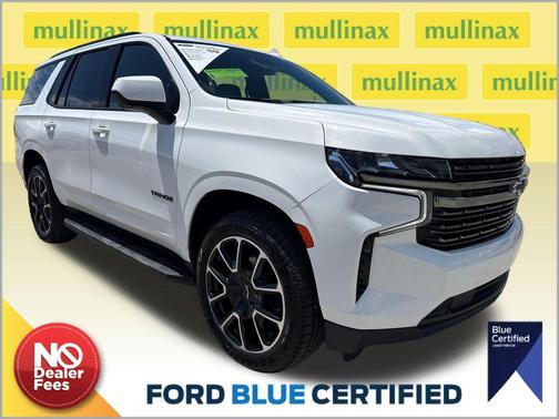 Summit White 2021 Chevrolet Tahoe 2WD RST