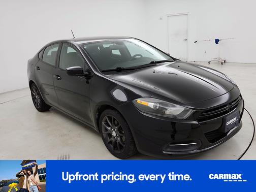 Black 2015 Dodge Dart SE
