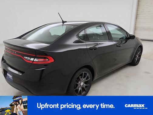 Black 2015 Dodge Dart SE