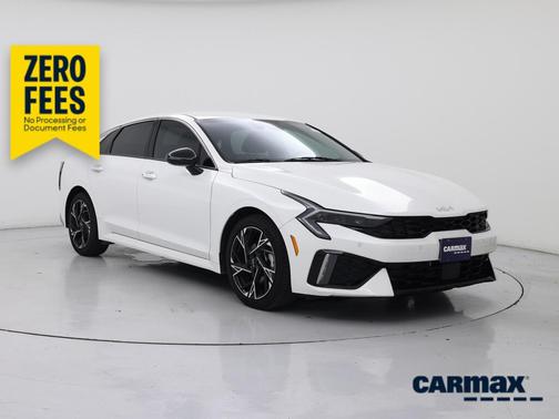 White 2025 Kia K5 GT-Line