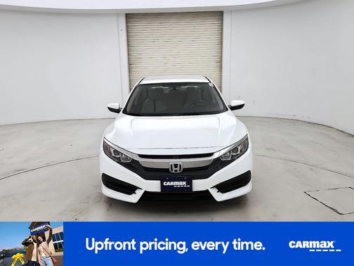 White 2018 Honda Civic LX