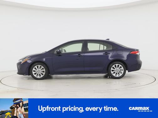 Blue 2021 Toyota Corolla LE