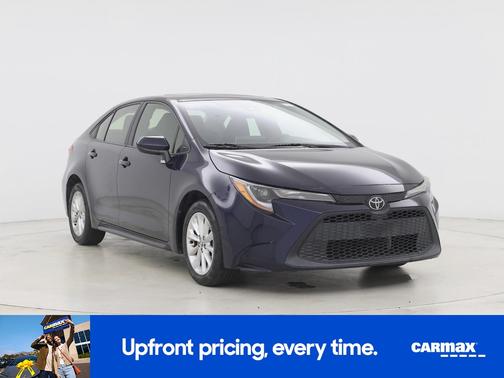 Blue 2021 Toyota Corolla LE