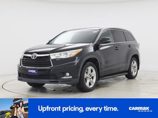 Black 2015 Toyota Highlander Limited