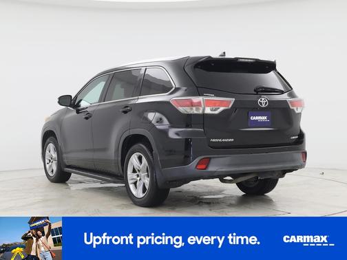 Black 2015 Toyota Highlander Limited