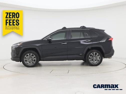 Black 2025 Toyota RAV4 Hybrid Limited