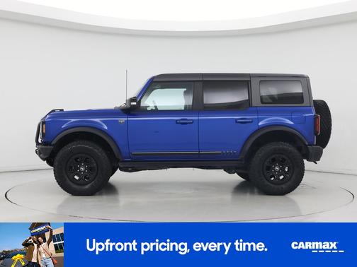 Blue 2021 Ford Bronco First Edition