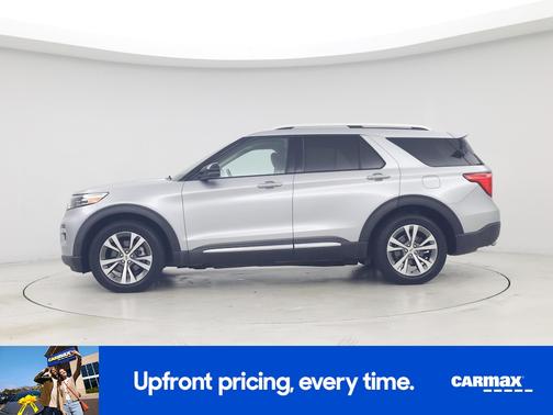 Silver 2020 Ford Explorer Platinum