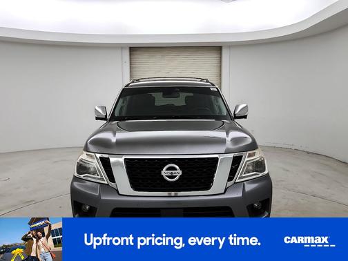 Gray 2017 Nissan Armada Platinum