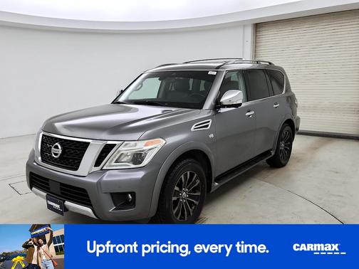Gray 2017 Nissan Armada Platinum
