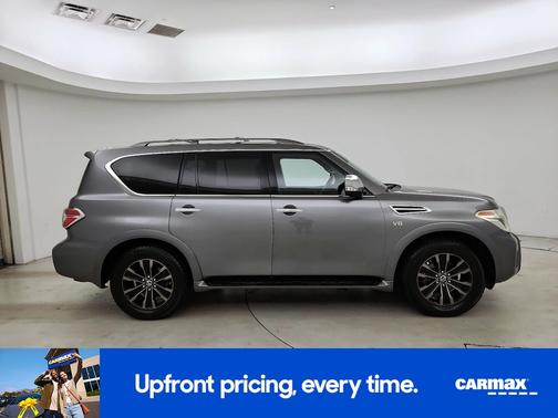 Gray 2017 Nissan Armada Platinum