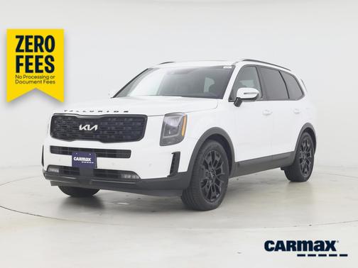 White 2022 Kia Telluride SX