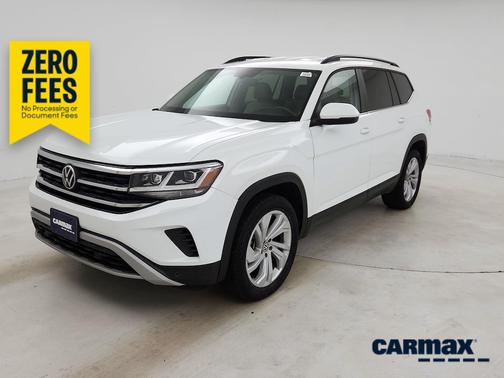 White 2023 Volkswagen Atlas SE w/Tech